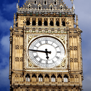 Wieża zegarowa Big Ben - dźwięk dzwonu