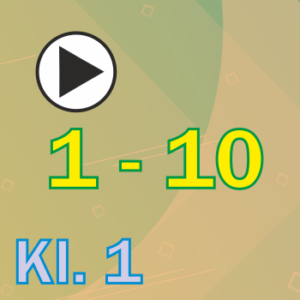 Liczenie od 1 do 10 - klasa 1